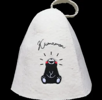 (53)　サウナハット くまモン（スマイル）3,000円(税抜)