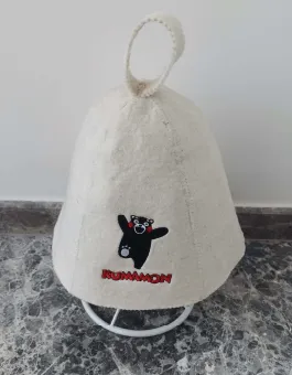 (57)　サウナハット くまもん(ハッピー) 　3,000円(税抜)