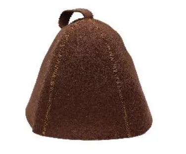 (72)　サウナハット 無地（チョコステッチ） 　3,600円(税抜)