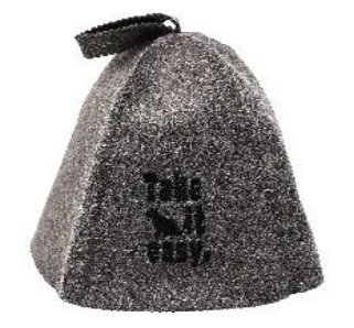 (74)　サウナハット 　　Take it easy（テイク）　2,200円(税抜)