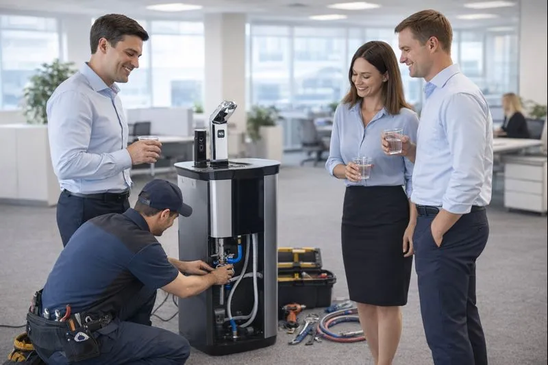 炭酸水対応業務用ウォーターサーバー活用で福利厚生を強化し健康経営を実現する方法